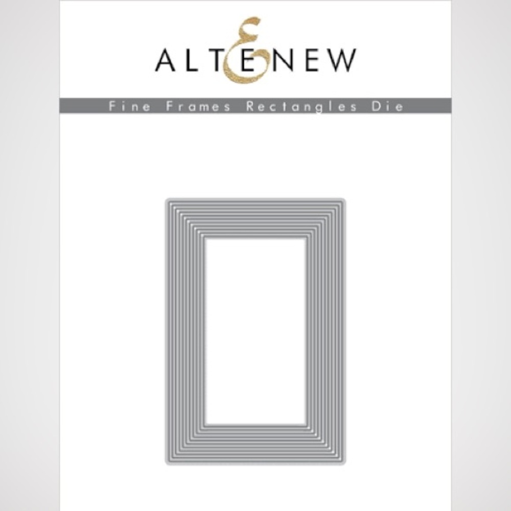 Altenew Fine Frames Rectangles Die -